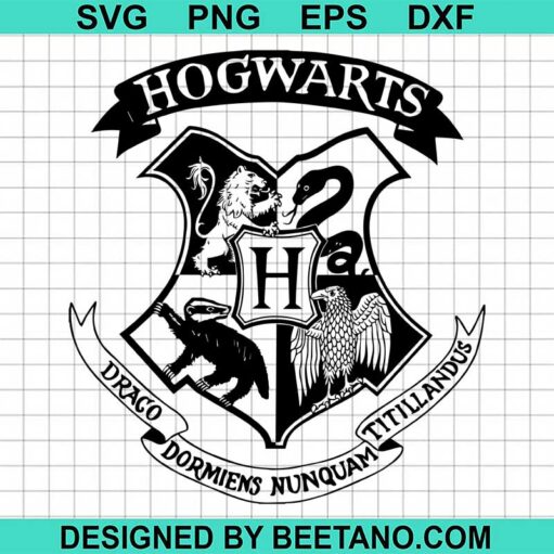 Hogwarts School Logo Svg