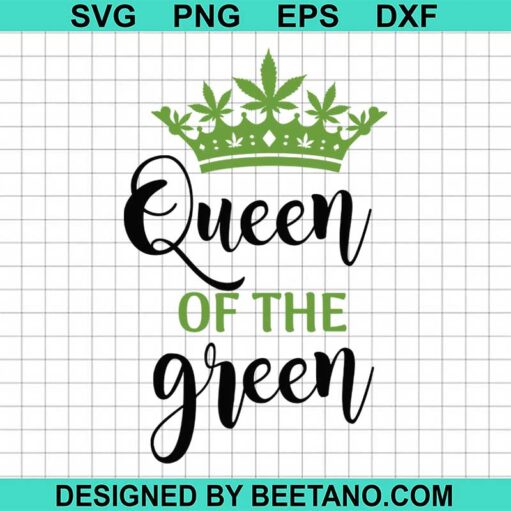 Queen of the green SVG