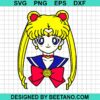 Sailor Moon Face Svg