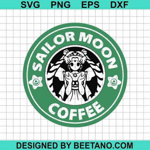 Sailor Moon Starbucks Coffee Svg