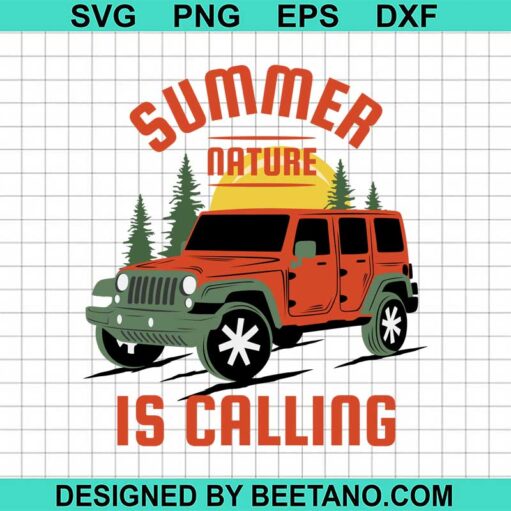 Summer Is Calling Svg