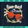 Sun And Ocean For The Day Svg