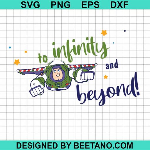 Buzz Lightyear To Infinity And Beyond Svg