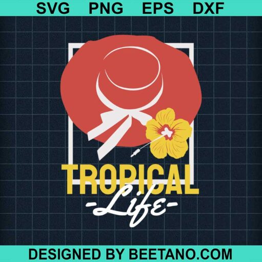 Tropical life SVG