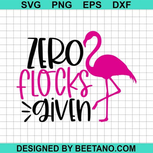 Zero flocks given SVG