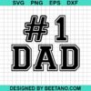 No 1 Dad Svg