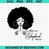 Black Girl Praying Svg