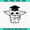Baby Yoda Graduate Svg