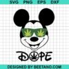 Mickey Dope Svg