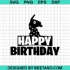 Fortnite Loot Llama Birthday Svg