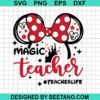Disney Magic Teacher Svg
