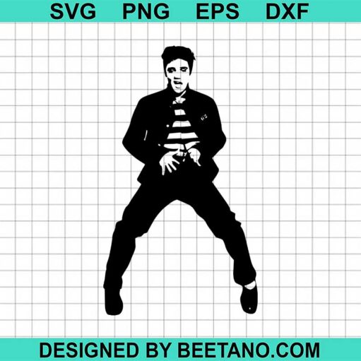 Elvis Presley Singer SVG