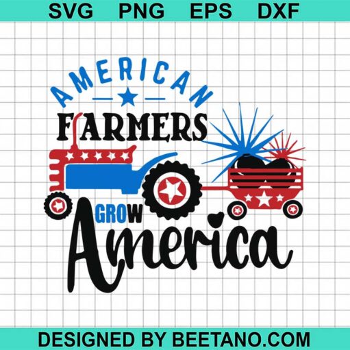 American Farmers Grow America Svg