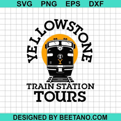 Yellowstone Train Station Tours Svg