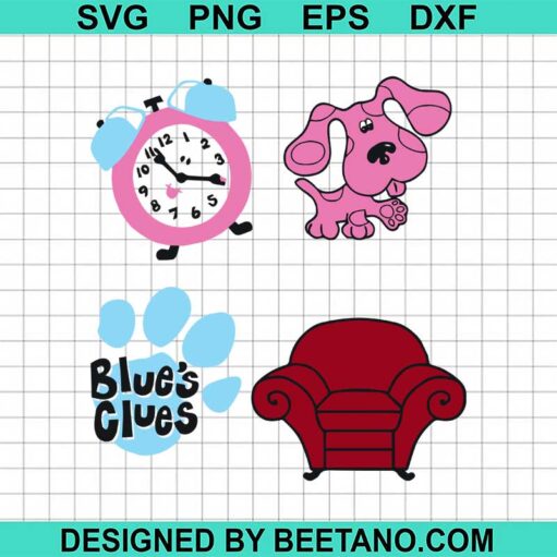 Blue's Clues Characters SVG