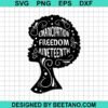 Emancipation Freedom Juneteenth Svg