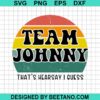 Team Johnny Svg