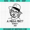 A Mega Pint Johnny Depp Svg