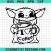 Yoda Love Coffee Svg