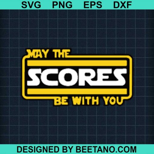 May The Scores Be With You SVG