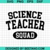 Science Teacher Squad Svg