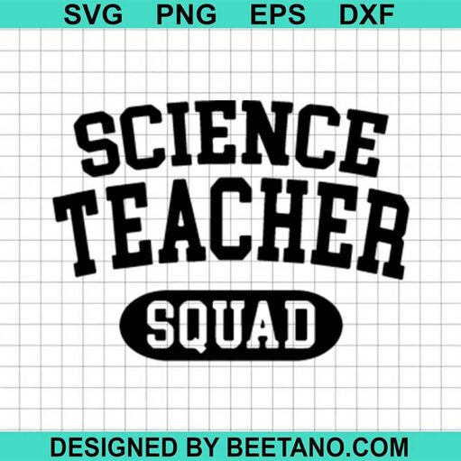 Science Teacher Squad SVG
