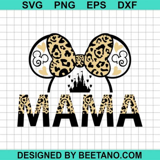 Leopard Mama Svg