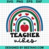 Teacher Vibes Svg
