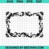 Floral Border Svg