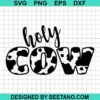 Holy Cow Svg
