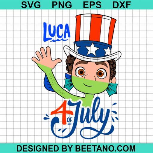 Luca 4Th Of July Svg