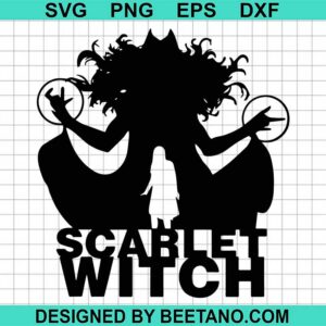 Wandavision Scarlet Witch SVG, Marvel Scarlet Witch SVG, Doctor Strange SVG