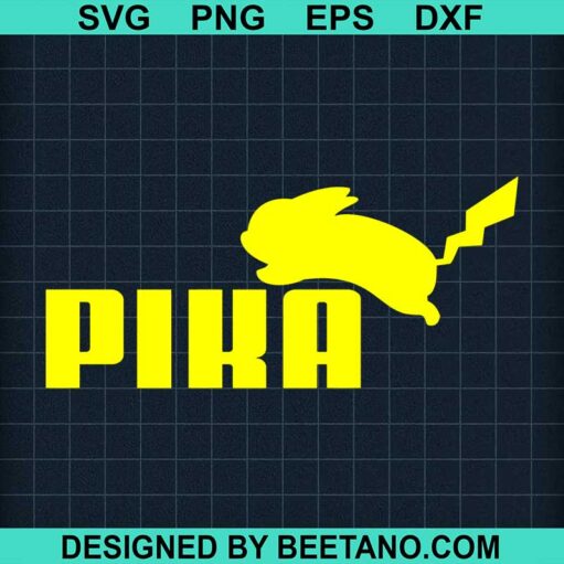 Pikachu Puma Logo Svg