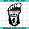 Bigfoot Print Svg