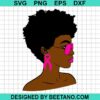 Afro Breast Cancer Svg