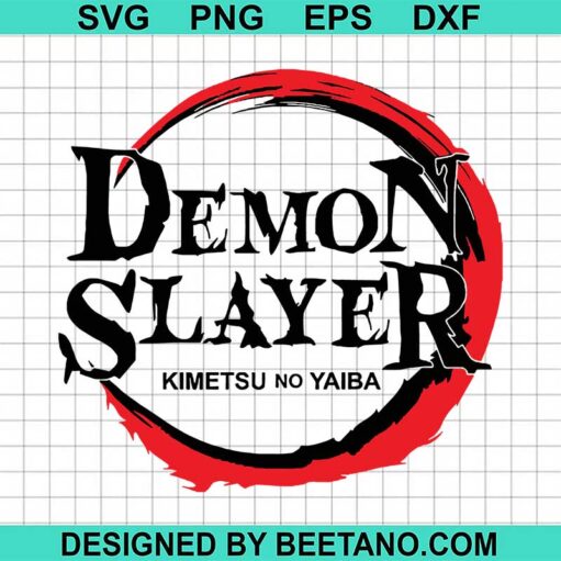 Demon Slayer Anime Svg