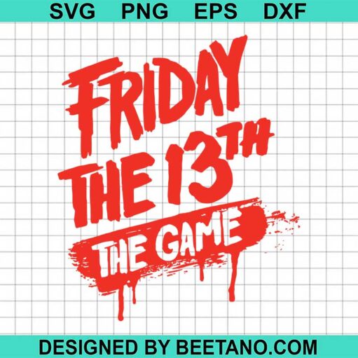 Friday The 13Th The Game Svg