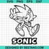 Sonic The Hedgehog Svg