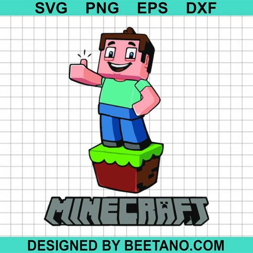 Minecraft Steve Svg