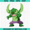Stitch Hulk Svg