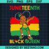 Dabbing Black Queen Svg