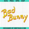 Bad Bunny Logo New Album Svg