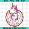 Unicorn Donut Svg