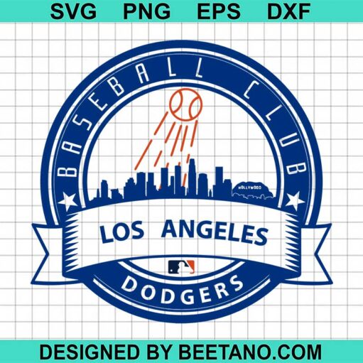 Los Angeles Dodgers Svg