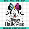 Minnie Happy Halloween Svg
