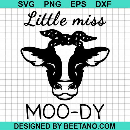 Little Miss Moody Svg