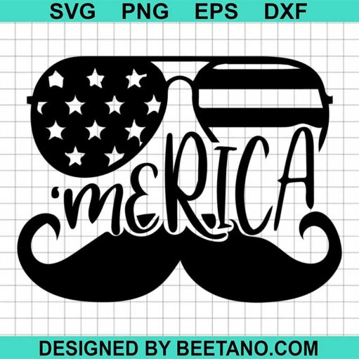 Merica Sunglasses Svg