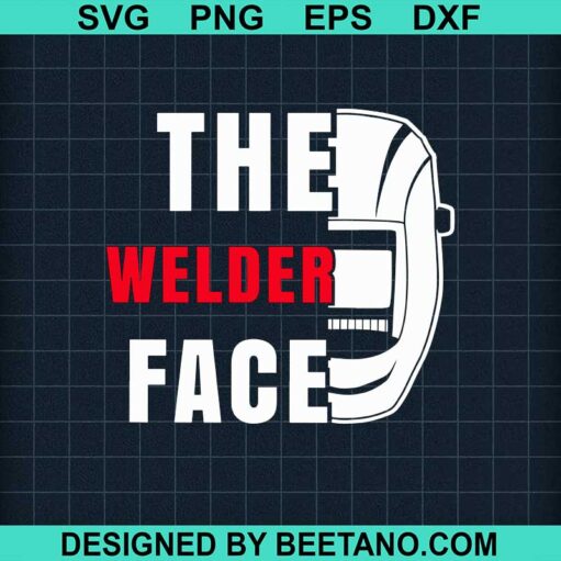 The Welder Face Svg