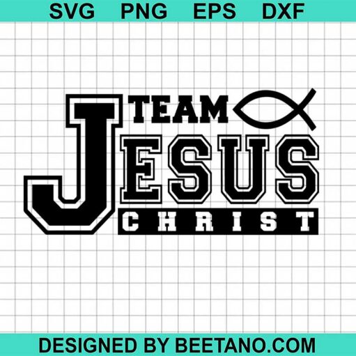 Team Jesus Christ Svg