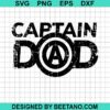 Captain Dad Svg